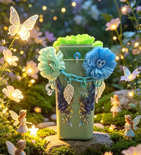 Sugar glider angel wing - angel, green
