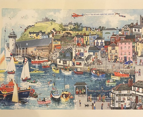 Falmouth print cornish - falmouth,