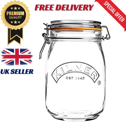 Kilner clip top jar - top, 1