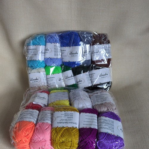 Knitting crochet yarn - , lot