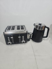 HOMCOM Kettle and Toaster Set
