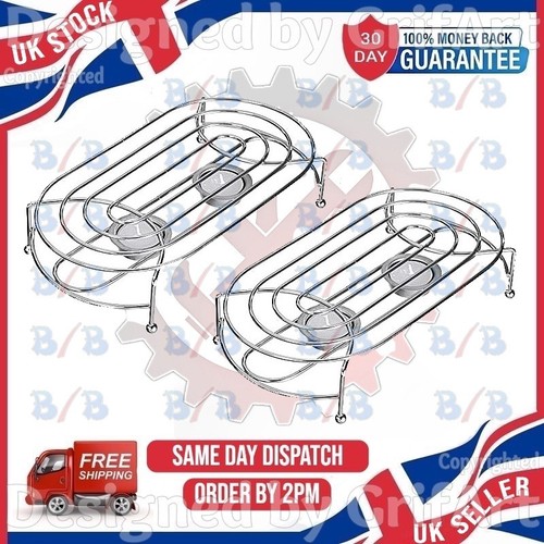 Two double metal chafing - double, dish