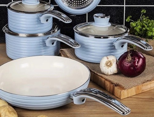 Swan retro pan set - retro,
