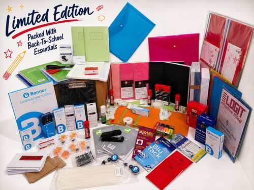 Large mixed stationery - mixed,