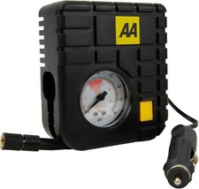 AA 12V Compact Tyre Inflator AA5007 for Cars, Bikes, Vans & Inflatables