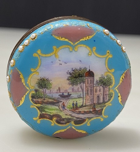 Antique english battersea - english,