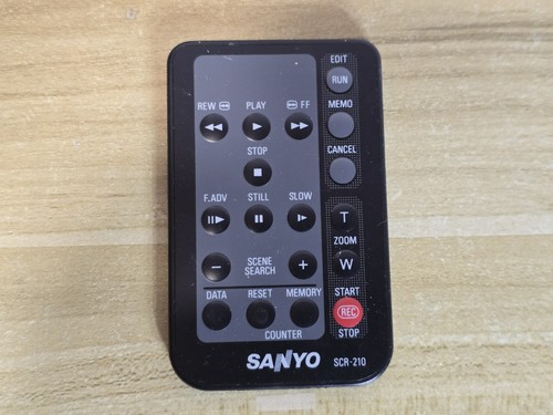 Sanyo video camera - sanyo, remote