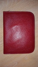Vintage Burgundy Leather