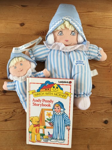 Andy pandy vintage and 6 - vintage, 15"