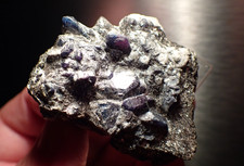 CHRYSOBERYL var. ALEXANDRITE * FINE CRYSTALS ON MATRIX !!! Bahia, BRAZIL