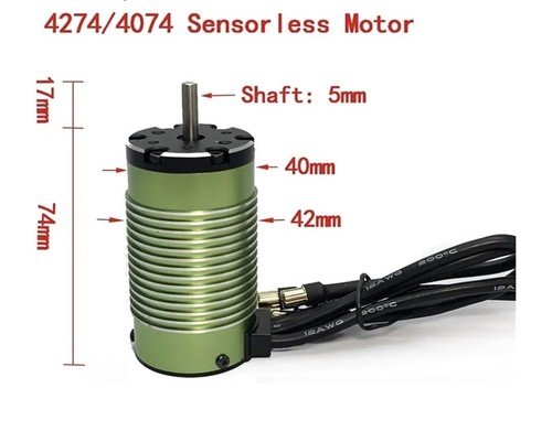 Ysido ys4274 3600kv - ys4274, brushless