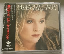 Samantha Fox CD Jive Japanese Import With OBI 1987 Zumba SAW Classic Pop Rare VG