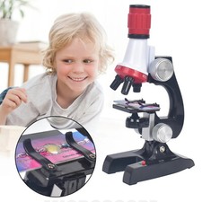 Children's Kids Microscope Set with Prepared Slides 100X-1200X Kids Science Toy
