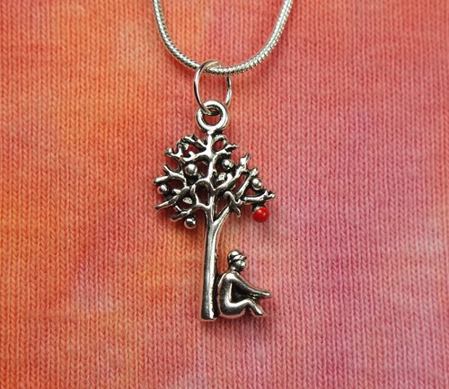 Newton apple tree - newton's, necklace