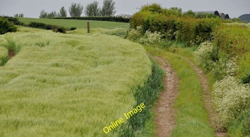 Photo 6x4 track hillhall - photo, track,