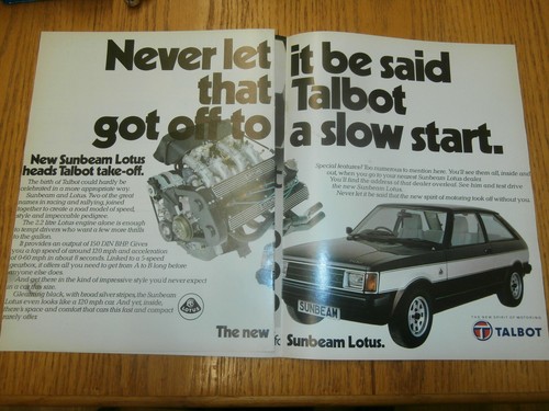 Sunbeam lotus talbot 2 - ,