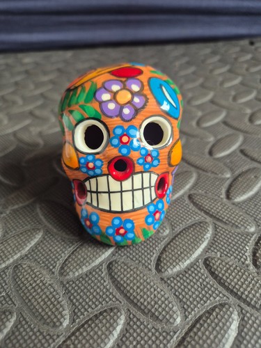 Hand painted mexican sugar - mexican,