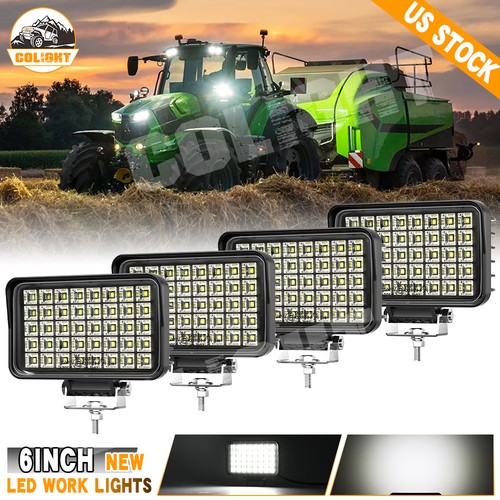 4pc new 6x4 powerful - powerful, led