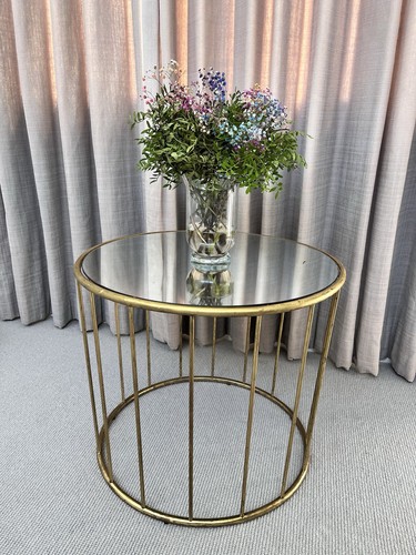 Round rustic gold - round,