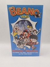 The Beano Video (1993) VHS Tape (PAL) VGC Dennis The Menace, Minnie The Minx Etc