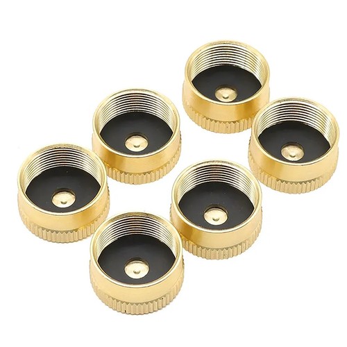 Solid brass propane bottle - 6x,