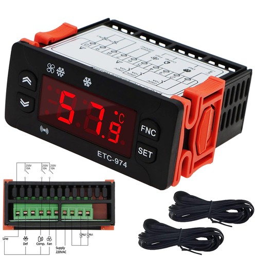 Digital temperature controller - temperature,