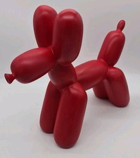 Balloon Dog Sculpture Red Middle Sized 20cms NEW Fun Funky Statue No Box