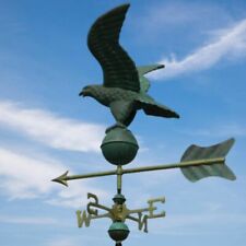 Eagle weathervane - aged vintage eagle bird of prey weathervane