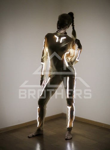 Female led costume - led, costume.