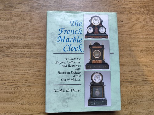 French marble clock guide - marble, for