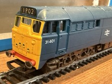 Airfix GMR (Great Model Railways) 54100-6 Class 31 31401 in BR blue. - Good cond