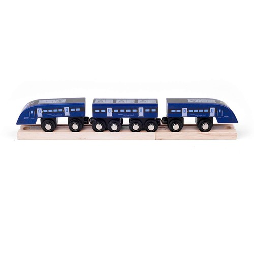Bigjigs rail wooden - rail, speed