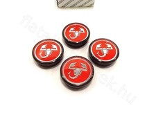 Genuine Abarth Centre Caps Set