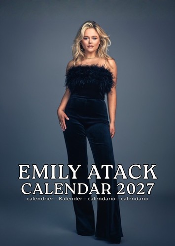 Emily atack calendar - atack, a3