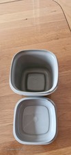 Vintage Tupperware: Square mini ice bucket 