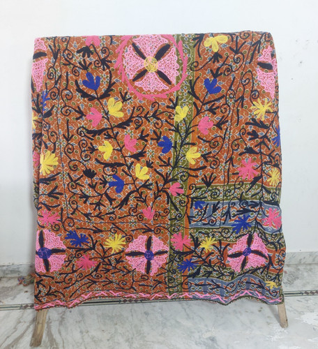 Vintage floral kantha - vintage,