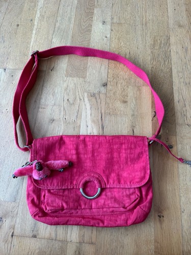 Kipling pink textured - kipling, nylon