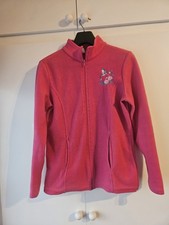 Ladies Pink Fleece Full Zip
