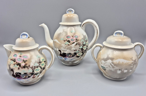 Vintage japanese hand painted - vintage,