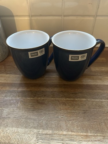 Denby imperial blue coffee - blue,