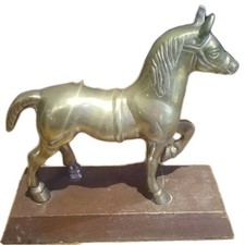 Vintage cast Brass Horse