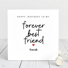 Best Friend Birthday Card