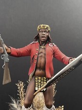 PAINTED - Verlinden Productions - Zulu Warrior - Resin 120mm Fine Art Collector