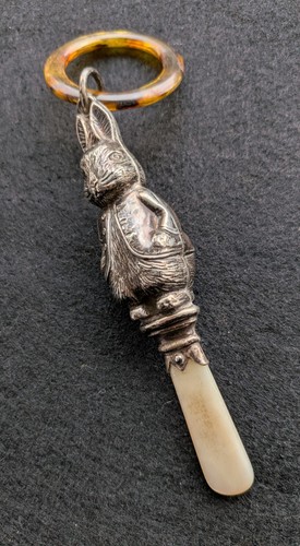Sterling silver peter rabbit - 'peter, rabbit'