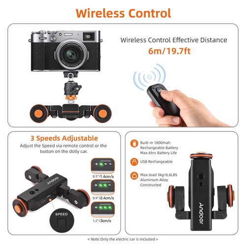 Motorized camera slider - camera,