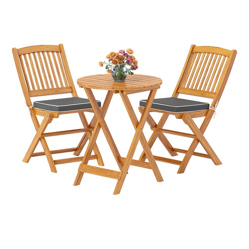 Pcs acacia wood folding - 3,