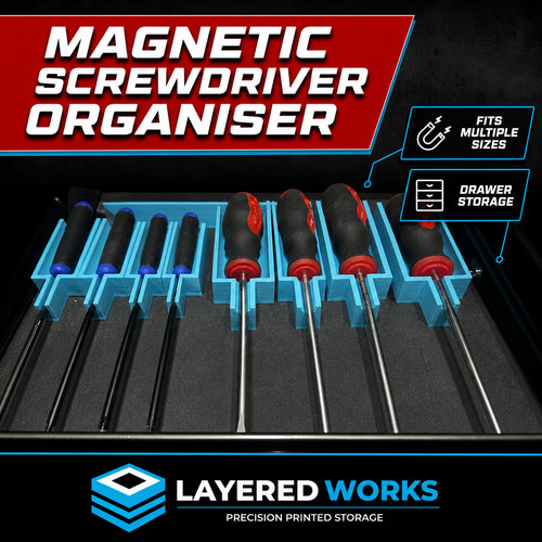 Screwdriver organiser - screwdriver,