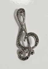 Vintage Silvertone Treble Clef