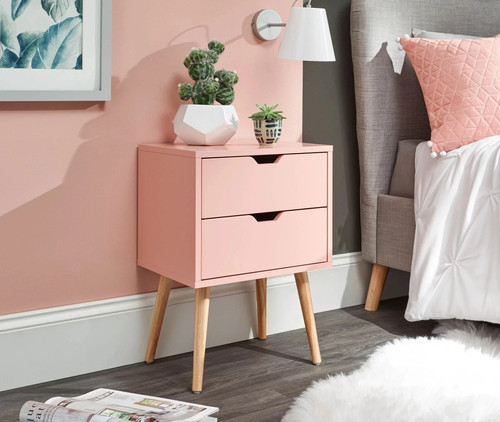 Nyborg single drawer bedside - nyborg, 2