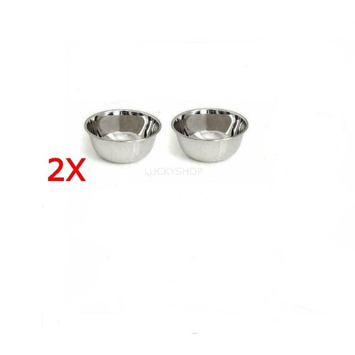 Stainless steel bowls 12cm - steel,